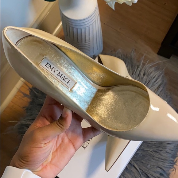 Emy Mack Patent Sand Heels - Picture 4 of 6